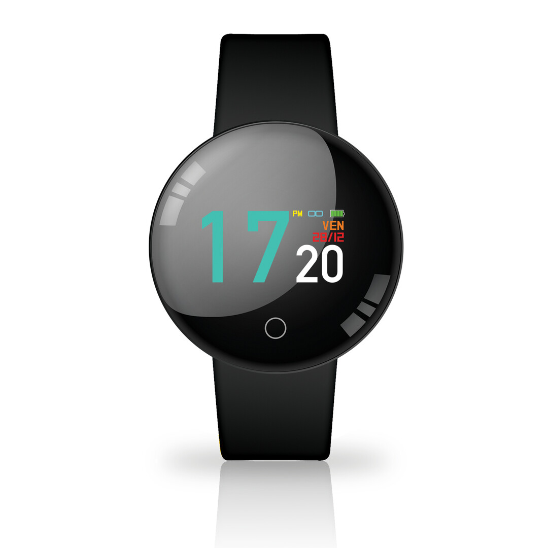 Techmade TM-JOY-BK smartwatch e orologio sportivo 2,44 cm (0.96") Touch screen Nero